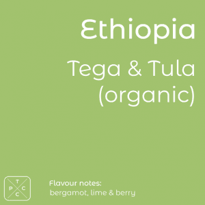 Ethiopia, Tega & Tula, Organic Coffee